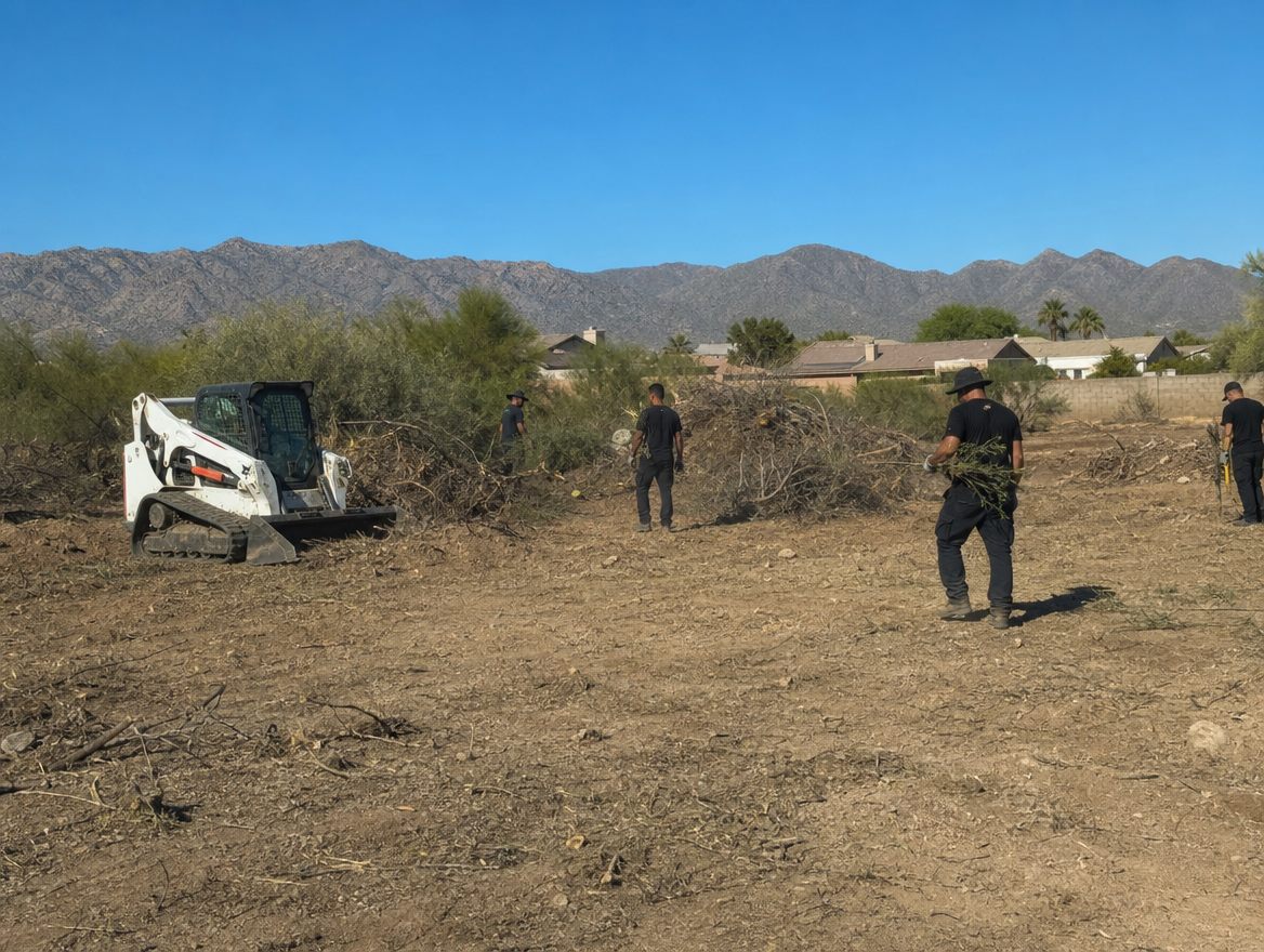 Lot & Land Clearing in Goodyear, AZ by Martinez Expert Tree