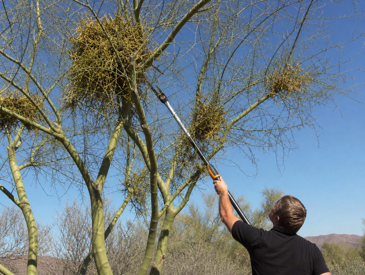 Mistletoe Removal in Goodyear, AZ by Martinez Expert Tree