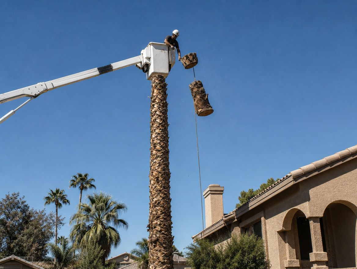 Palm Tree Removal in Goodyear, AZ