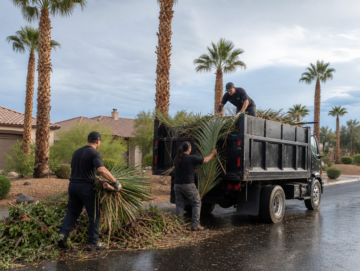 Yard Cleanup & Debris Removal in Goodyear, AZ by Martinez Expert Tree